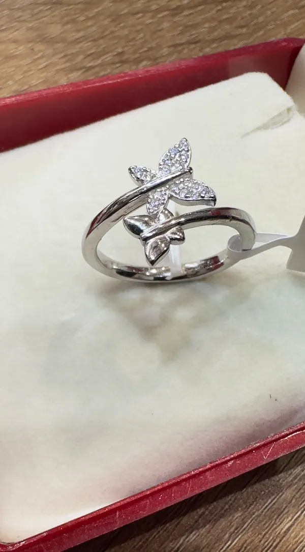 Silver-Tone_Butterfly_Adjustable_Ring_for_Women