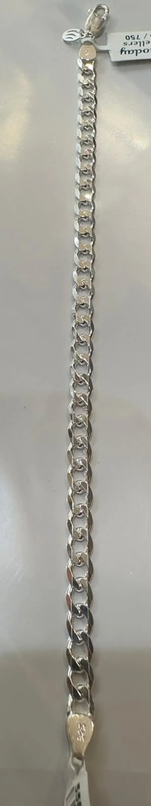 Silver_Metal_Cuban_Link_Bracelet_for_Women