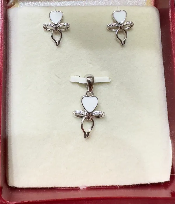 Silver_Tone_Heart_Design_Jewellery_Set_for_Women