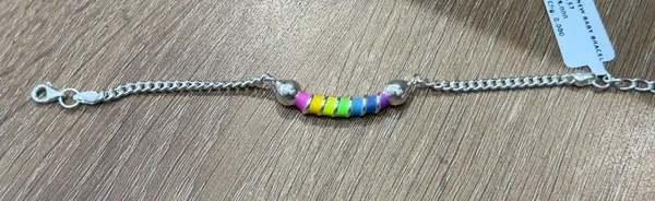 Silver_Tone_Multicolour_Beaded_Bracelet_for_Women