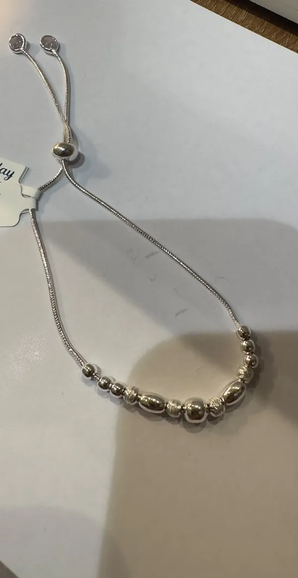 Silver-Tone_Beaded_Adjustable_Anklet_for_Women