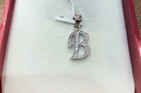 Silver_Tone_B_Initial_Pendant_For_Women