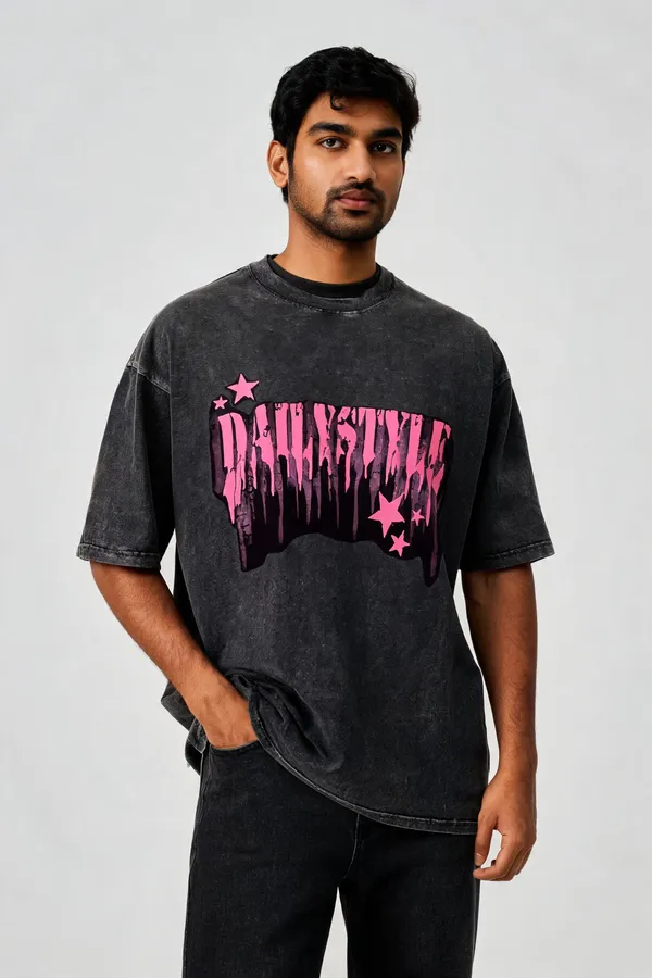Charcoal_Cotton_Oversized_Graphic_T-Shirt_For_Men