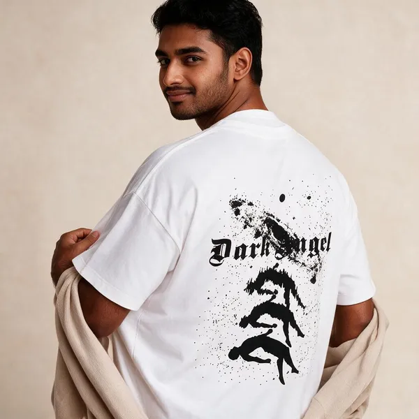 White_Cotton_Relaxed_Fit_Graphic_Print_T-Shirt_For_Men