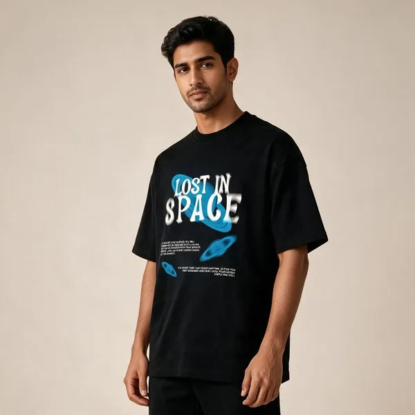 Black_Cotton_Oversized_Space_Graphic_T-Shirt_For_Men