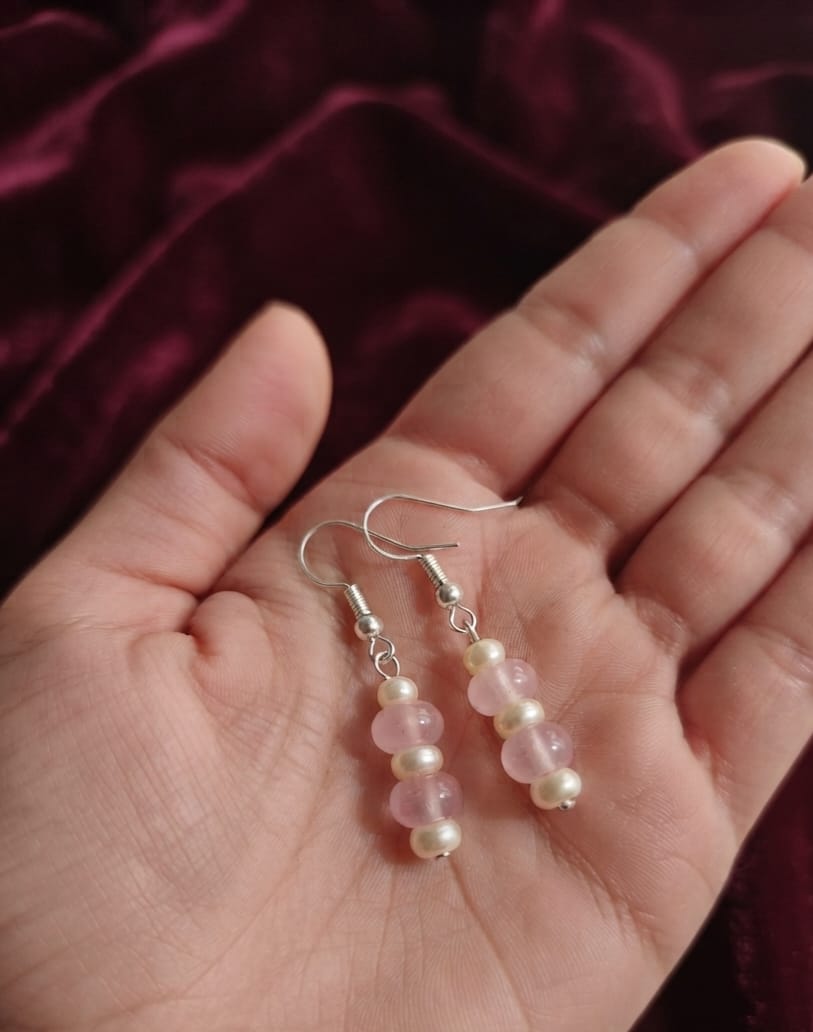 Cara_Handmade_Pink_Drop_Earrings