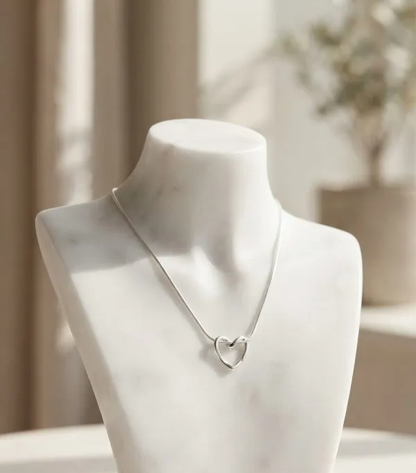 Delphi_Hollow_Heart_Necklace_-_Silver