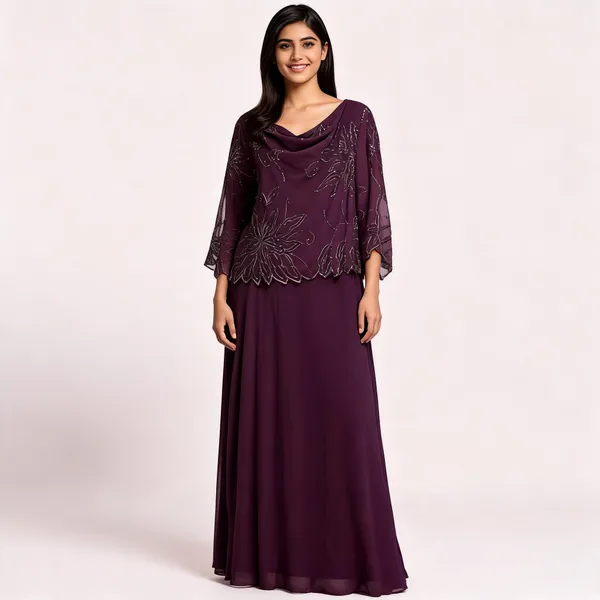 Purple_Georgette_Embroidered_Flare_Gown_For_Women