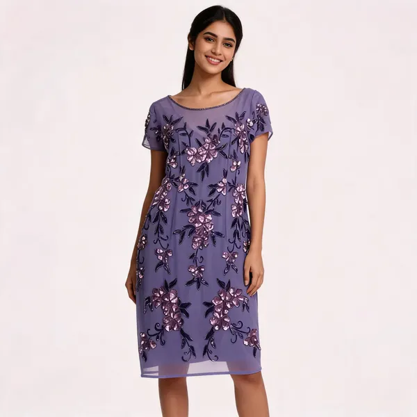 Purple_Net_Sequin_Shift_Short_Dress_For_Women