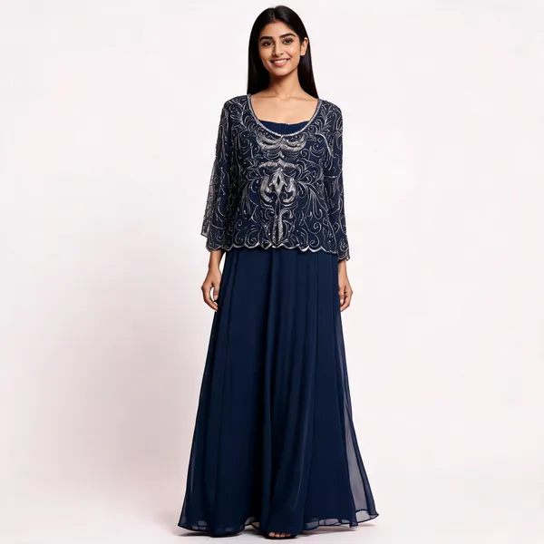 Navy_Georgette_Embellished_Flared_Maxi_Gown_For_Women