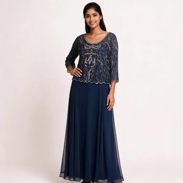 Navy_Georgette_Embellished_Flared_Maxi_Gown_For_Women