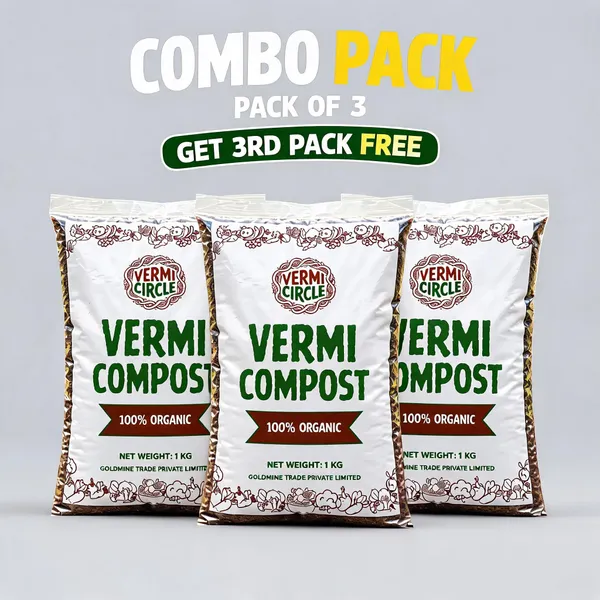 1Kg_Combo_Pack_100%_Organic_Vermicompost_(Get_3Rd_Pack_Free)_-_Pack_Of_3