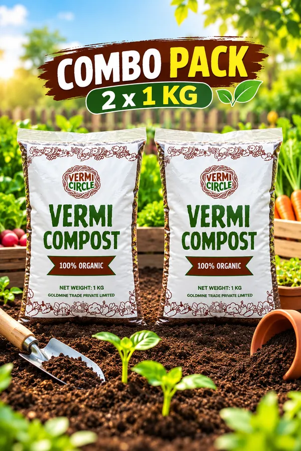 1Kg_Combo_Pack_100%_Organic_Vermicompost_(Get_3Rd_Pack_Free)_-_Pack_Of_3