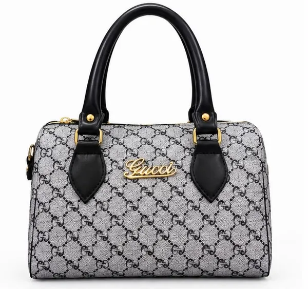 Grey_Textured_Structured_Handbag_For_Women