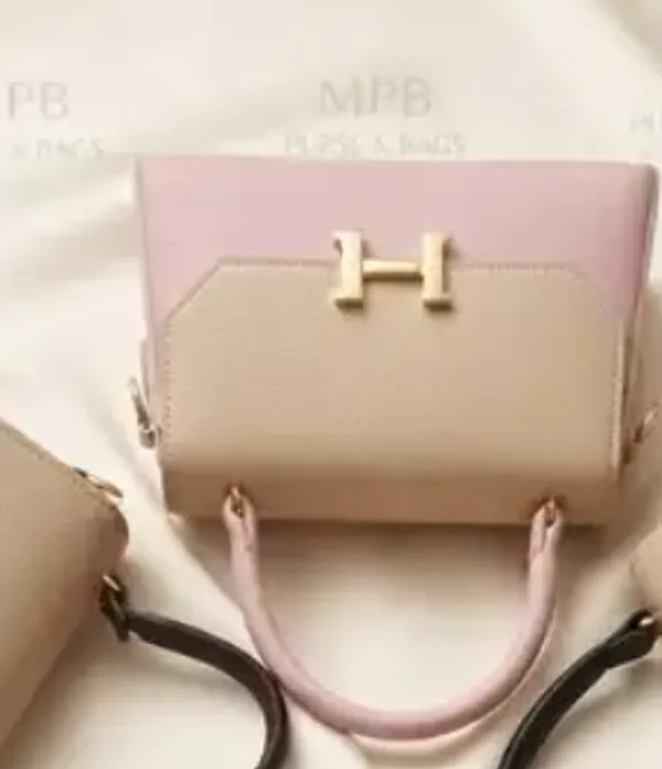 Pink_Faux_Leather_Structured_Handbag_for_Women