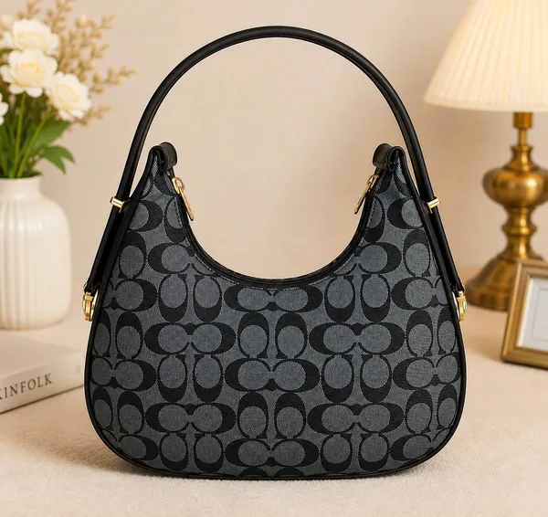 Grey_Fabric_Hobo_Shoulder_Bag_for_Women
