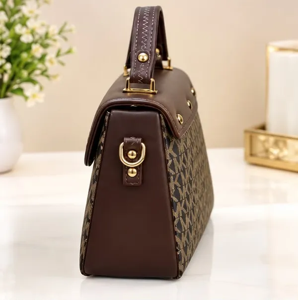 Brown_Textured_Structured_Handbag_for_Women