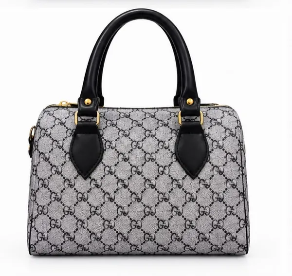 Brown_And_Grey_Synthetic_Leather_Handbag_for_Women