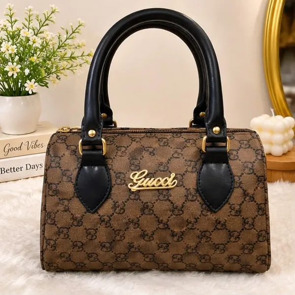 Brown_And_Grey_Synthetic_Leather_Handbag_for_Women