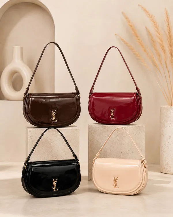 Black_Patent_Finish_Shoulder_Bag_for_Women