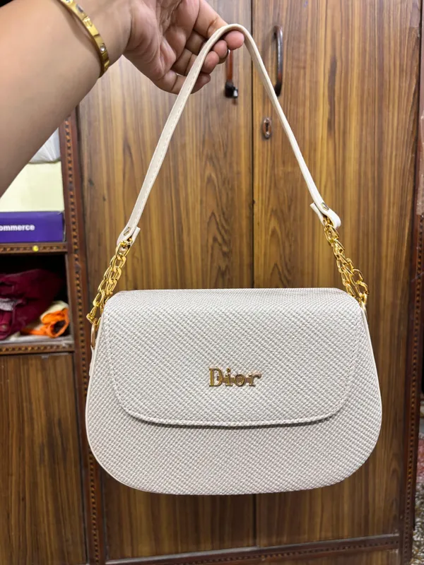 Cream_Textured_Shoulder_Bag_for_Women
