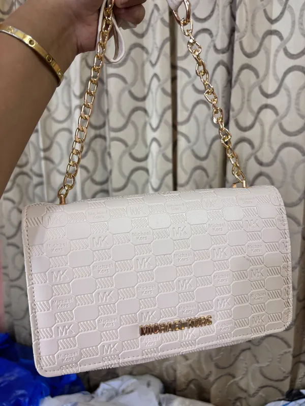 Brown_Embossed_Michael_Kors_Clutch_Bag_for_Women