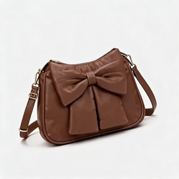 Brown_Pu_Leather_Bow_Detail_Crossbody_Bag_For_Women