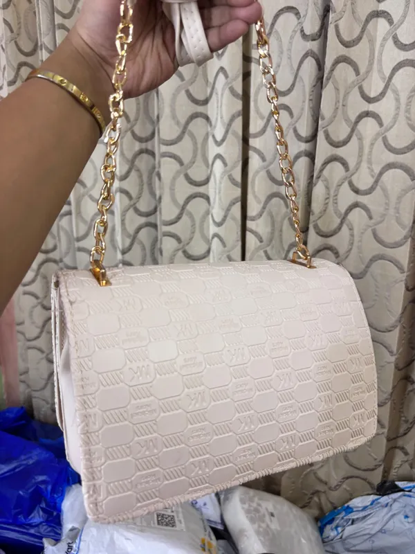 Brown_Embossed_Michael_Kors_Clutch_Bag_for_Women
