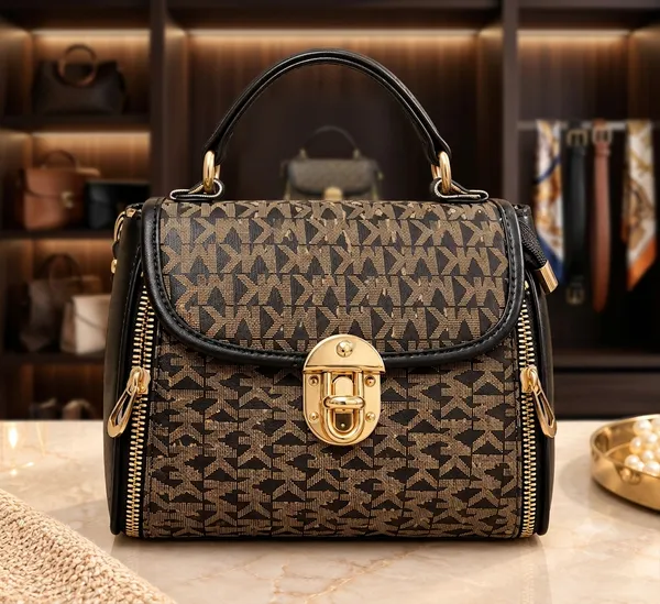 Blue_Canvas_Structured_Handbag_For_Women