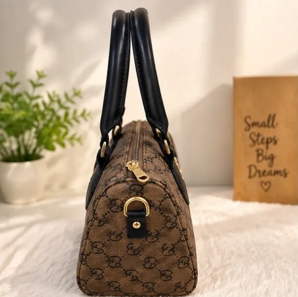 Brown_And_Grey_Synthetic_Leather_Handbag_for_Women