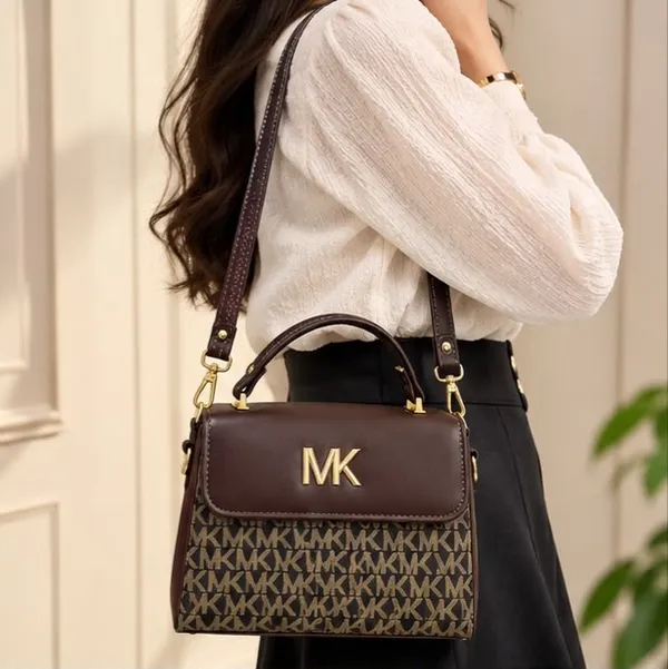 Brown_Structured_Handbag_For_Women