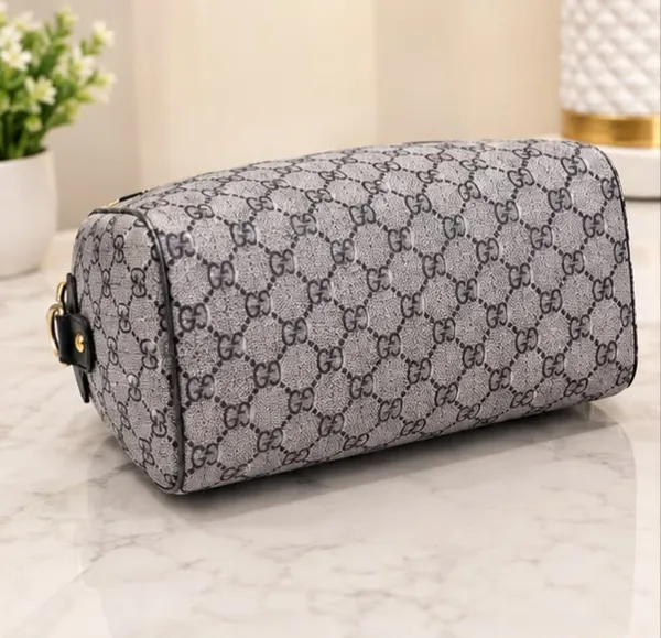 Grey_Textured_Structured_Handbag_For_Women