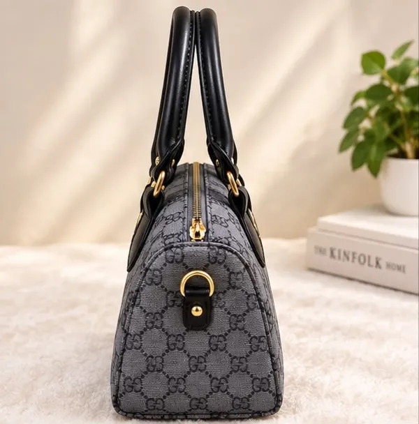 Brown_And_Grey_Synthetic_Leather_Handbag_for_Women