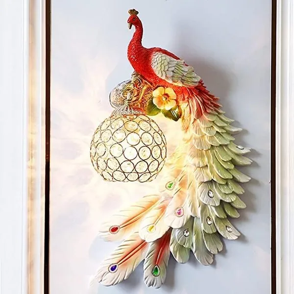 Wall_Mounted_Resin_Peacock_Night_Lamp