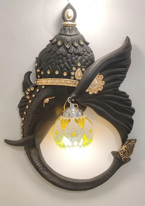 Ganesha_Head_Wall_Lamp