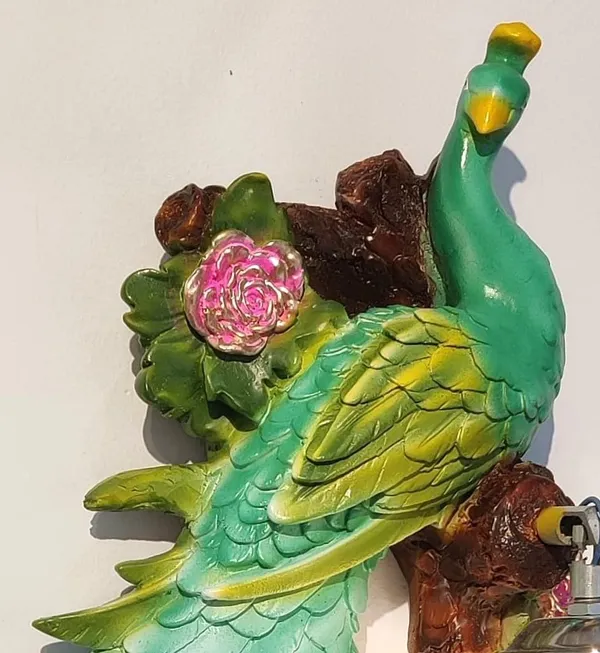 Peacock_Resin_Wall_Mounted_Night_Lamp