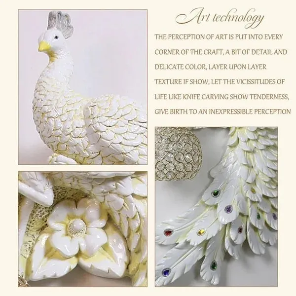 Wall_Mounted_Peacock_Night_Lamp_With_Resin_Material