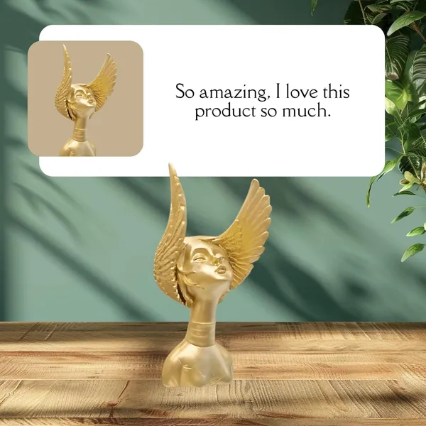 Angel_Head_Wings_Resin_Sculpture