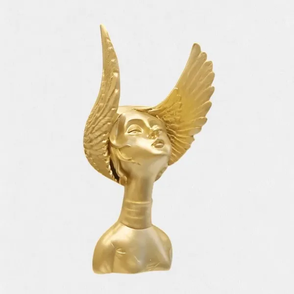 Angel_Head_Wings_Resin_Sculpture