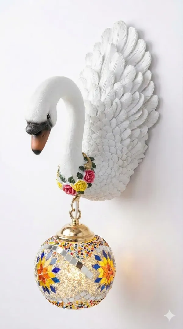 Swan_Feather_Wall_Sconce_Lamp
