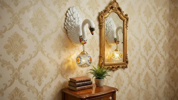 Swan_Feather_Wall_Sconce_Lamp