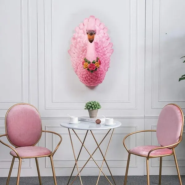 Swan_3d_Wall_Hanging_Showpiece