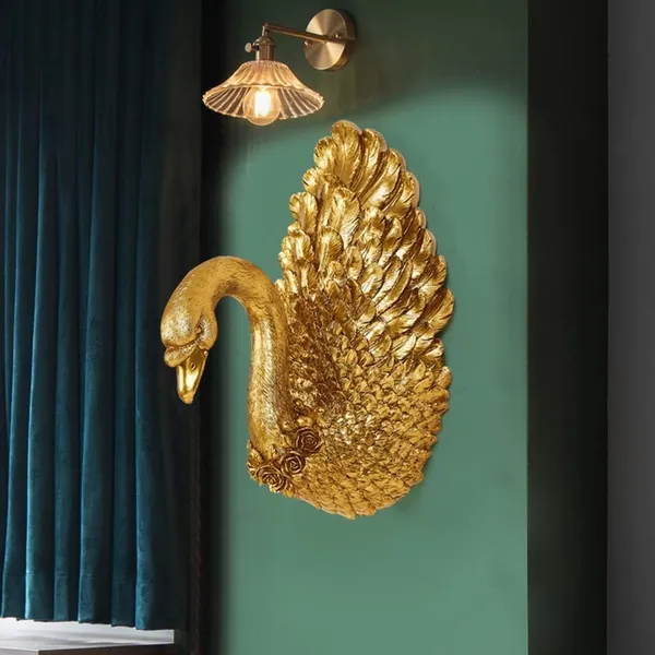Swan_3d_Wall_Hanging_Showpiece