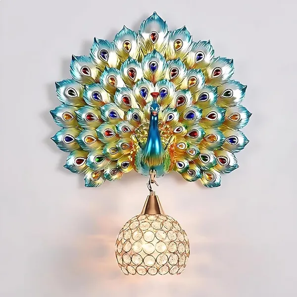 Peacock_Feather_Resin_Wall_Sconce