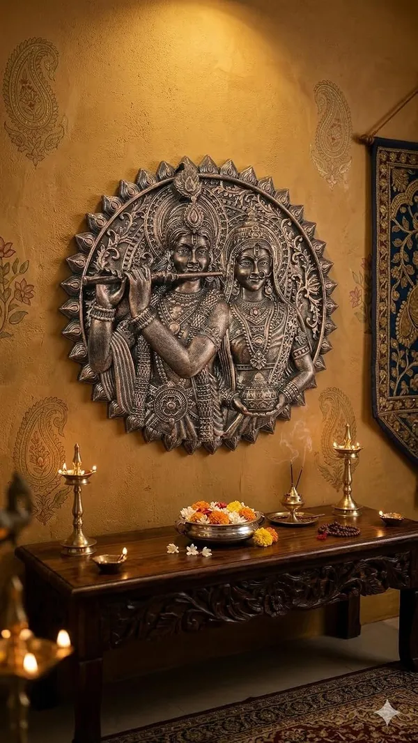 Radha_Krishna_Idol_Frame_Showpiece