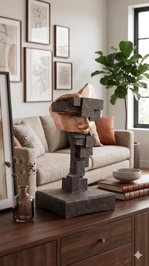 Human_Face_Bust_Sculpture