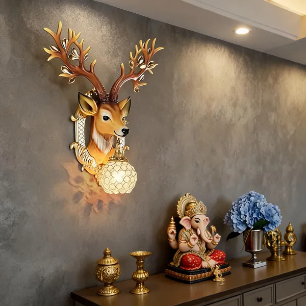 Wall_Mounted_Resin_Deer_Head_Lamp