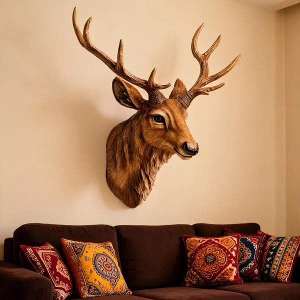 Wall_Mounted_Reindeer_Head_Sculpture
