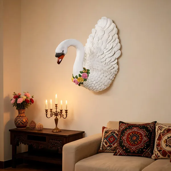 Swan_3D_Wall_Showpiece_With_Floral_Design