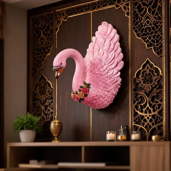 Swan_3D_Wall_Hanging_Showpiece